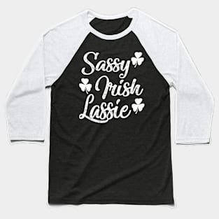 irish - sassy irish lassie Baseball T-Shirt